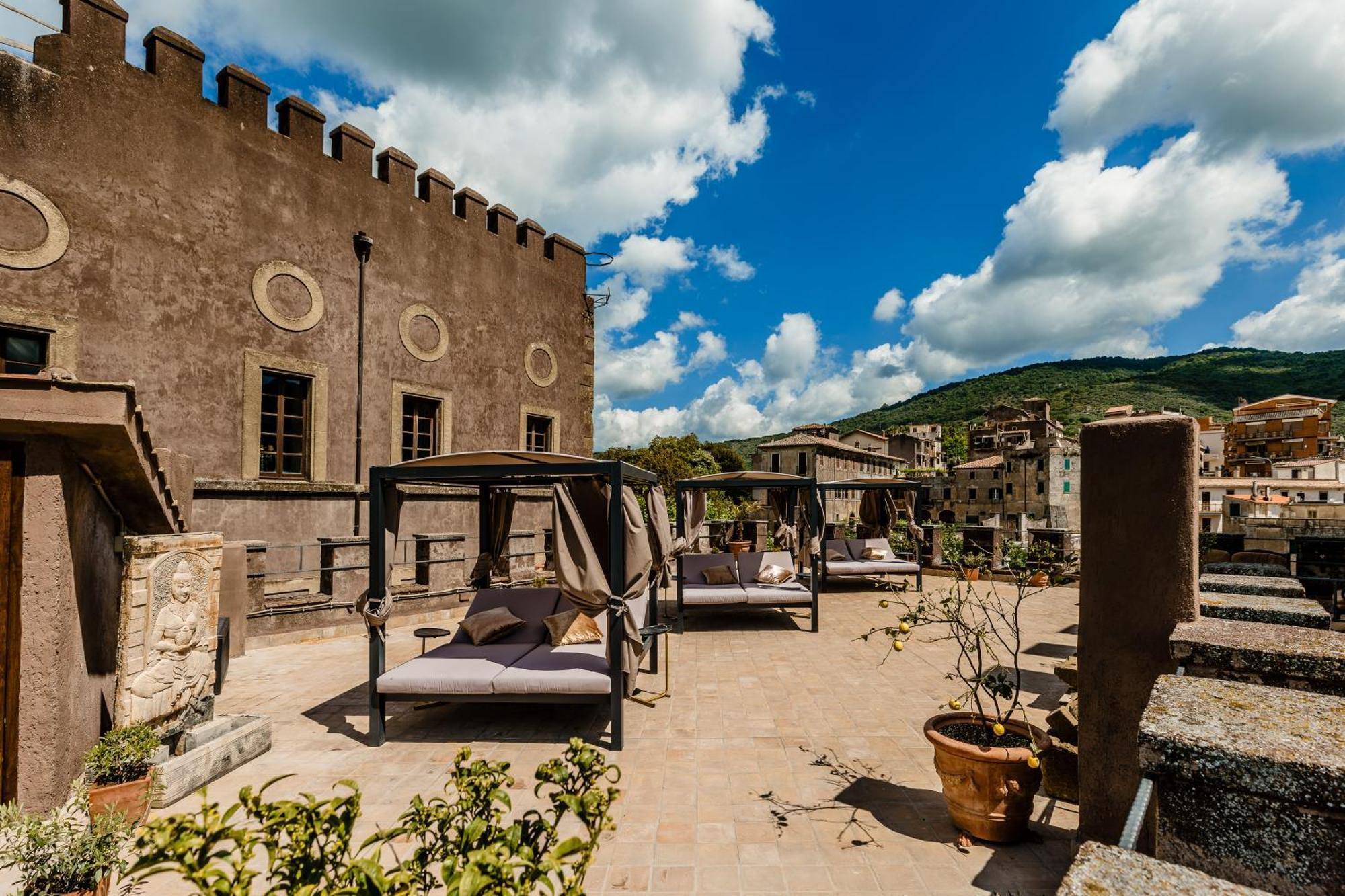 Castello Brancaccio Hotell San Gregorio da Sassola Eksteriør bilde